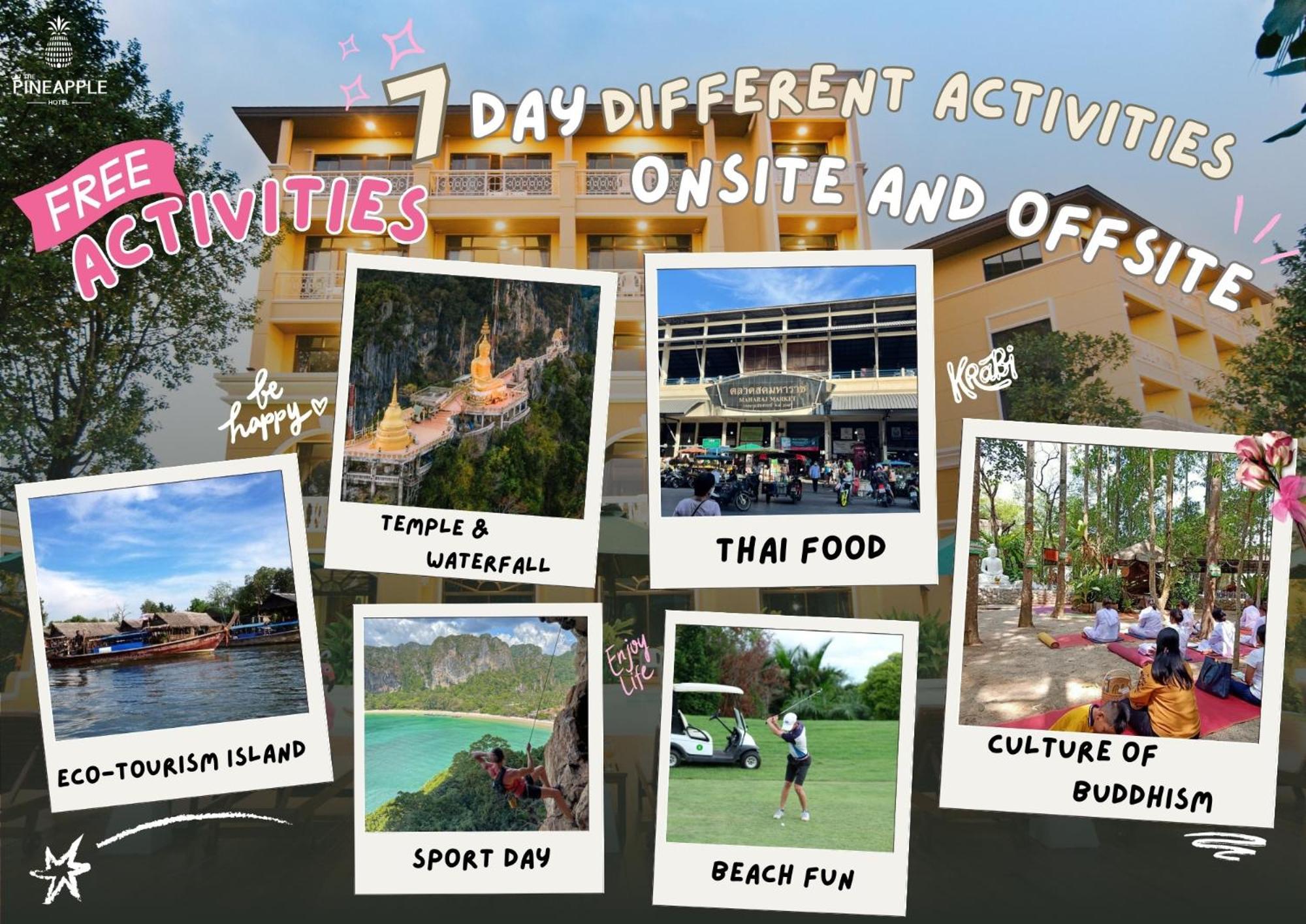 The Pineapple Hotel Krabi town Екстериор снимка